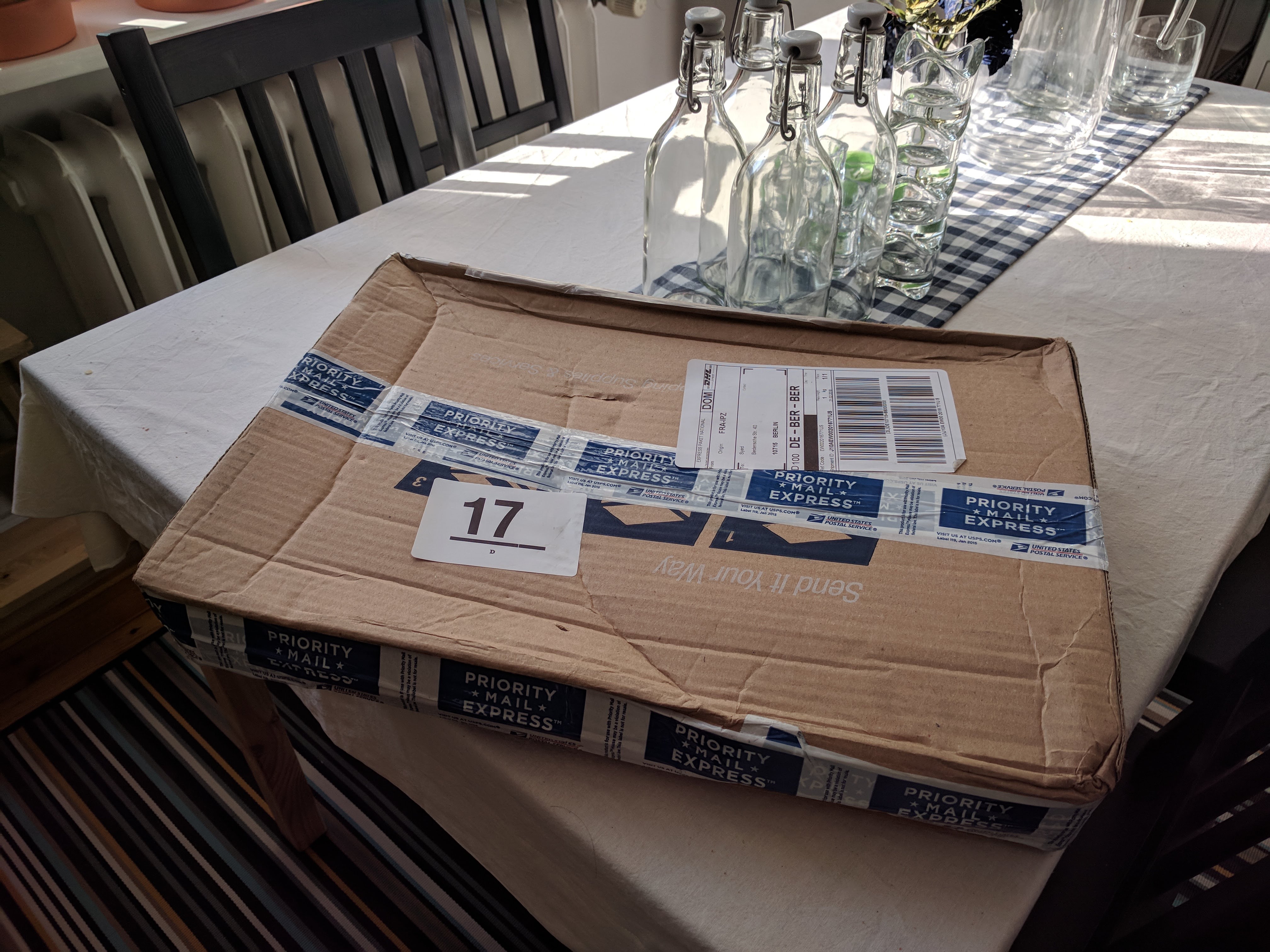 delivered package